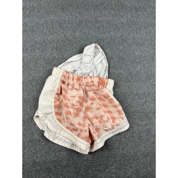 Nike Dri-FIT Women's Athletic Shorts 3" Coral Tie Dye Size XS - Picture 3 of 8